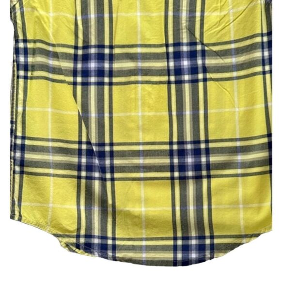 GAP Kids | Yellow/Blue | PLAID SHIRT - Picture 6 of 10